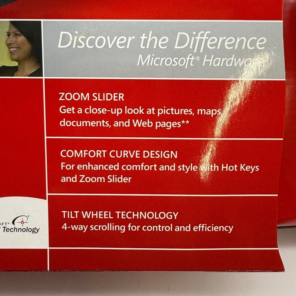 Microsoft‎ Wireless Optical Desktop 4000 Keyboard and Mouse Set New in Box